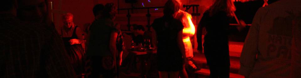Disco im Veranstaltungsraum
